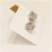 Orecchini Vidali Gioielli Donna in Argento Zircone ORAR-69-34 - ORAR-69-34